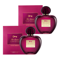 COMBO 24: ANTONIO BANDERAS HER SECRET TEMPTATION X50ML X2 UNIDADES