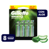 GILLETTE MACH 3 SENSITIVE REPUESTO DE AFEITAR X8U