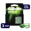 GILLETTE MACH 3 SENSITIVE REPUESTO DE AFEITAR X2U