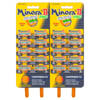 MINORA PRO MAQUINA DE AFEITAR DESECHABLES X20U