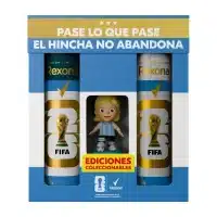 REXONA MEN PACK FIFA X2 AEROSOLES + MUÑECO