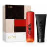 CHER ONYX ROUGE BODY SPLASH X135ML + BODY LOTION X100G - MINI COFRE DDM26